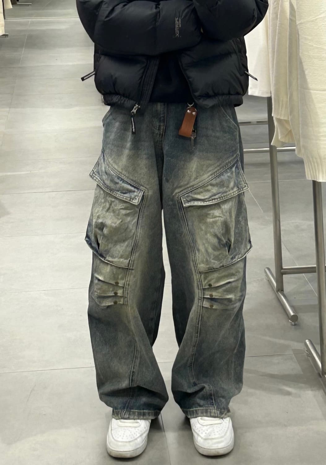 언유즈드랩 데님 팬츠 상품이미지1