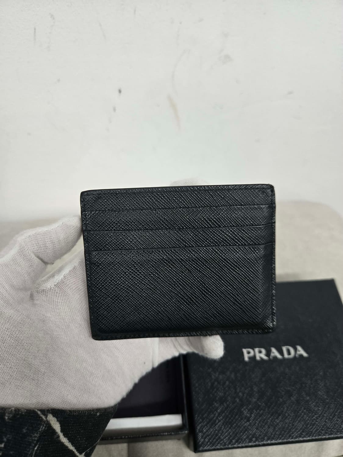 [보증서 정품] 프라다 사피아노 카드지갑 상품이미지4