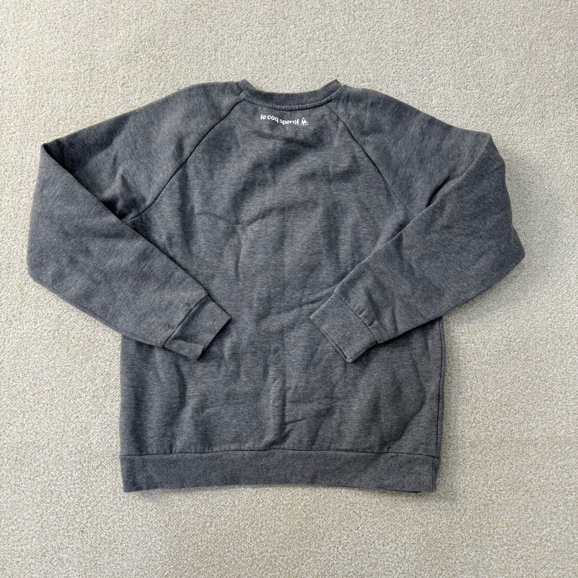 [90] 르꼬끄 여성 빅로고 기모 맨투맨 0114T2 상품이미지2