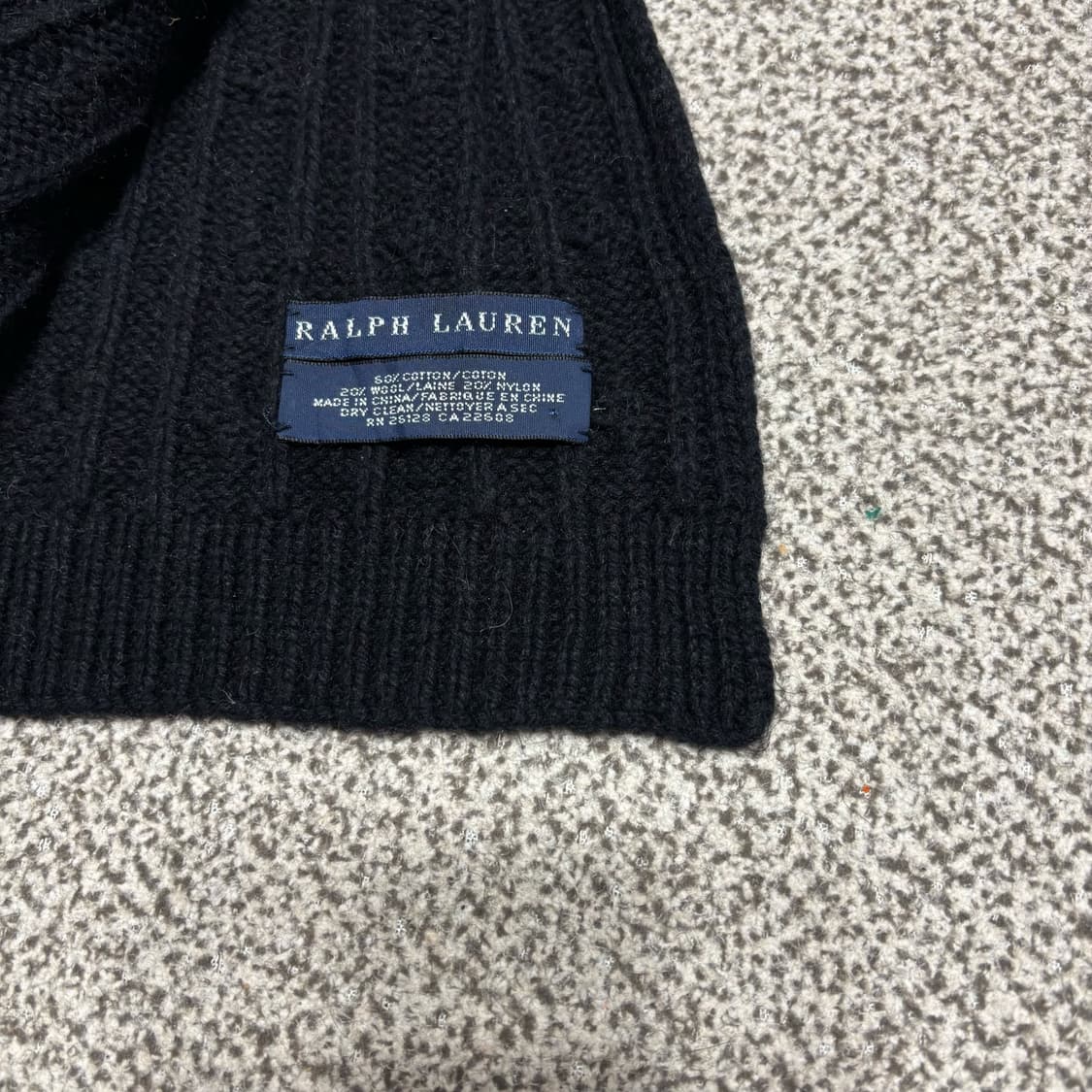 [택포,울20] 폴로 랄프로렌 꽈배기 이태리 머플러 목도리 [A+] 상품이미지3