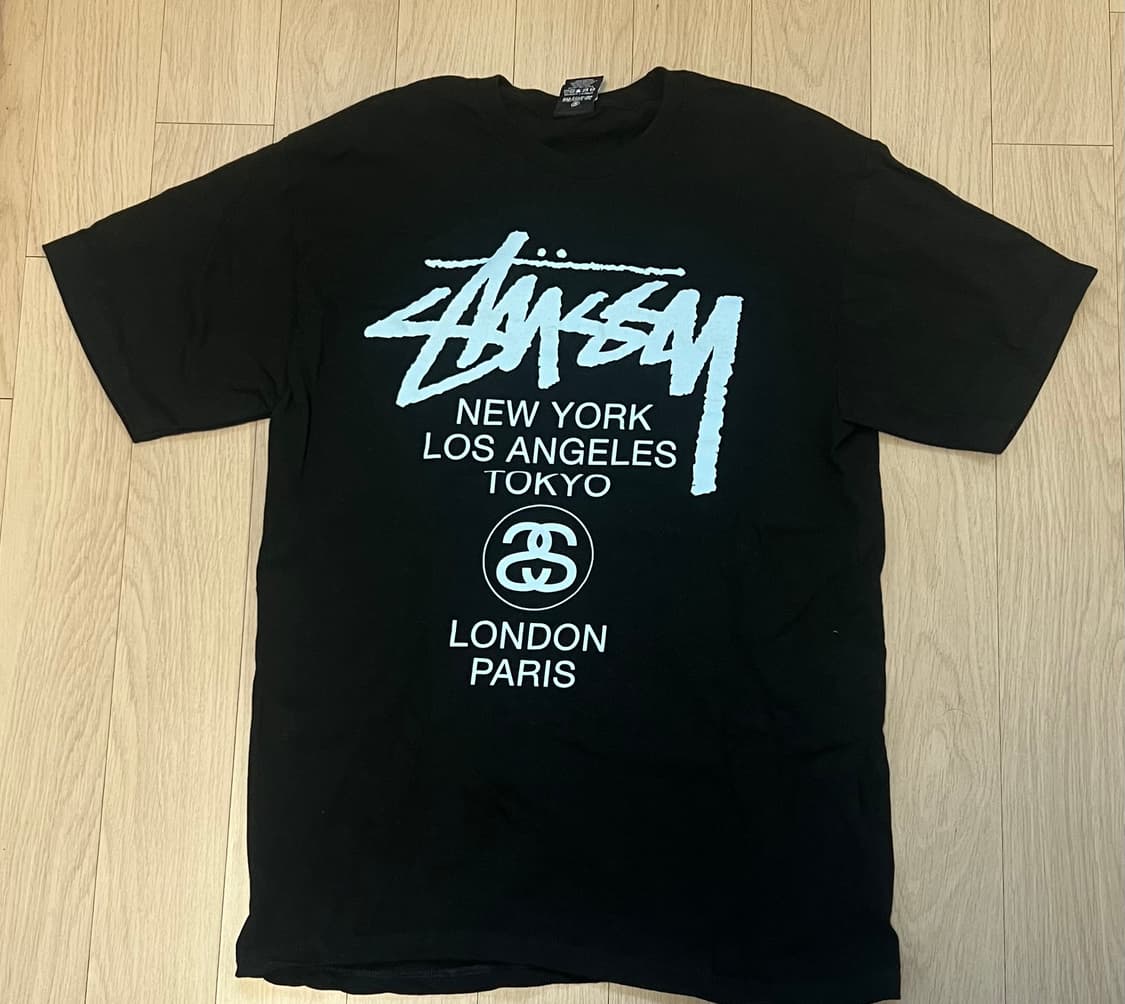 2012 summer 스투시반팔티 World Tour BIK 상품이미지1