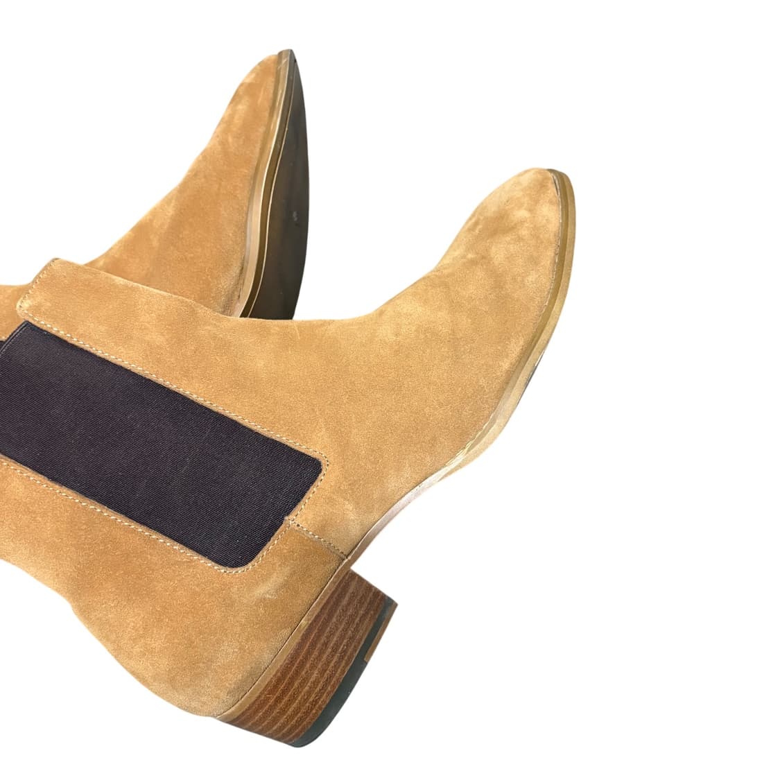 카멜 스웨이드 웨스턴 부츠 280-290 첼시부츠 상품이미지4