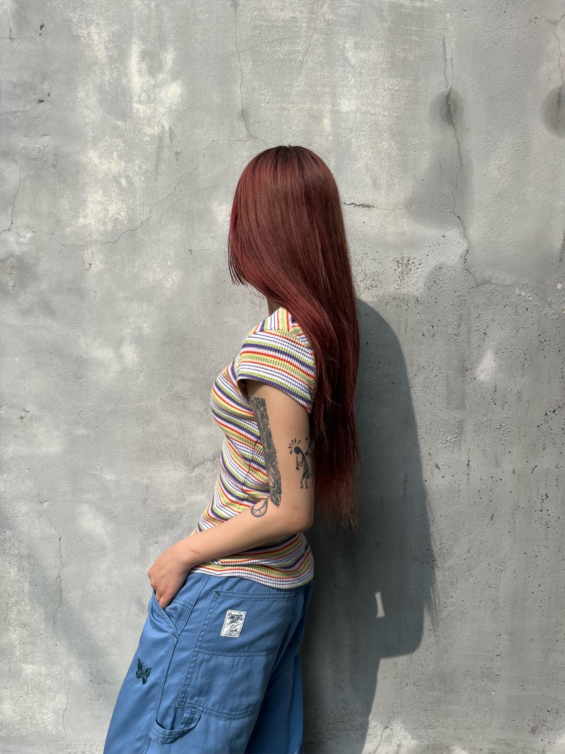 스투시 스트라이프 반팔탑 상품이미지7