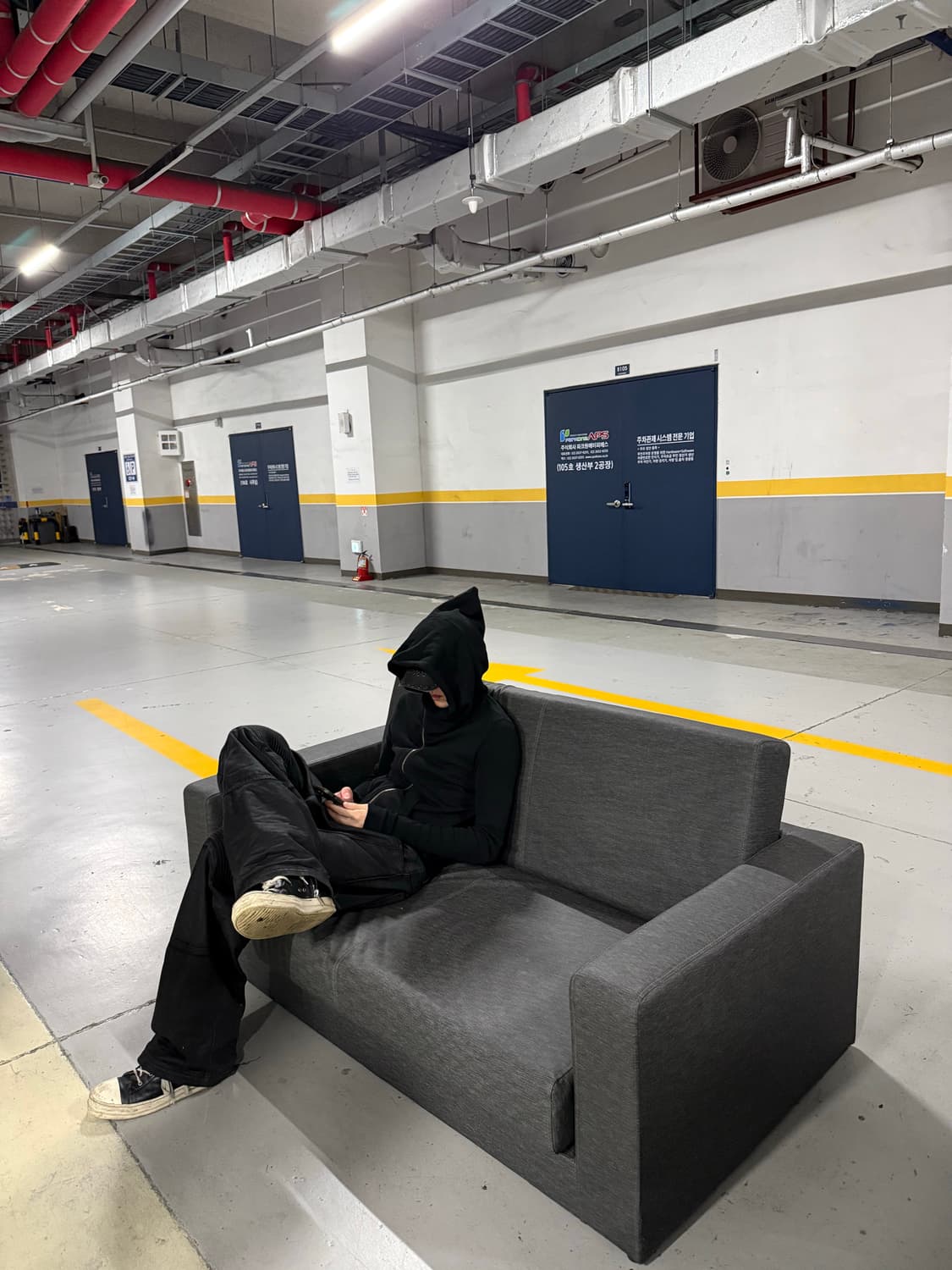 L) Rick Owens mountain hoodie  상품이미지3