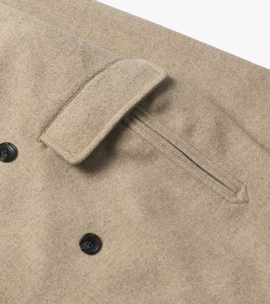 BEAMS - LOOSE WIDE PEA COAT 상품이미지8