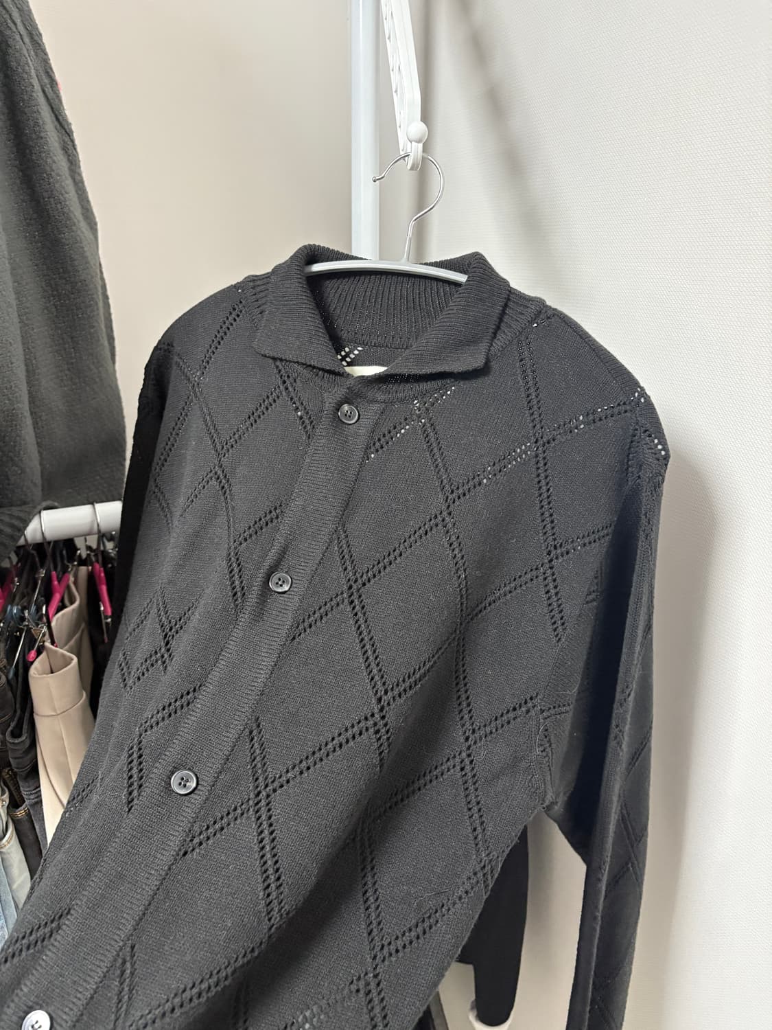 이얼즈어고 카라 가디건 상품이미지2