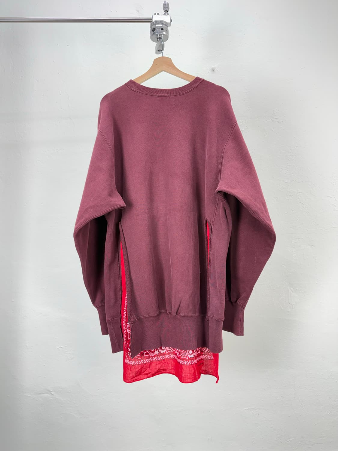 올드 파크 보스턴 버건디 리빌디드 패치 스웨트 셔츠 상품이미지6