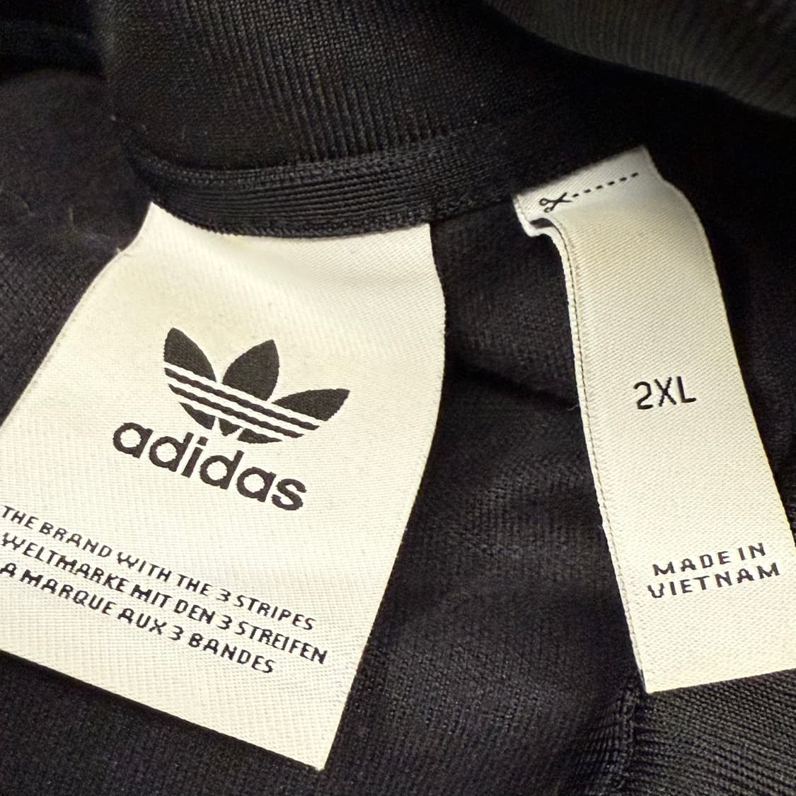 [정품/2XL] 아디다스 검흰 버켄바우어 삼선 트랙탑 블랙 져지 b14 상품이미지5
