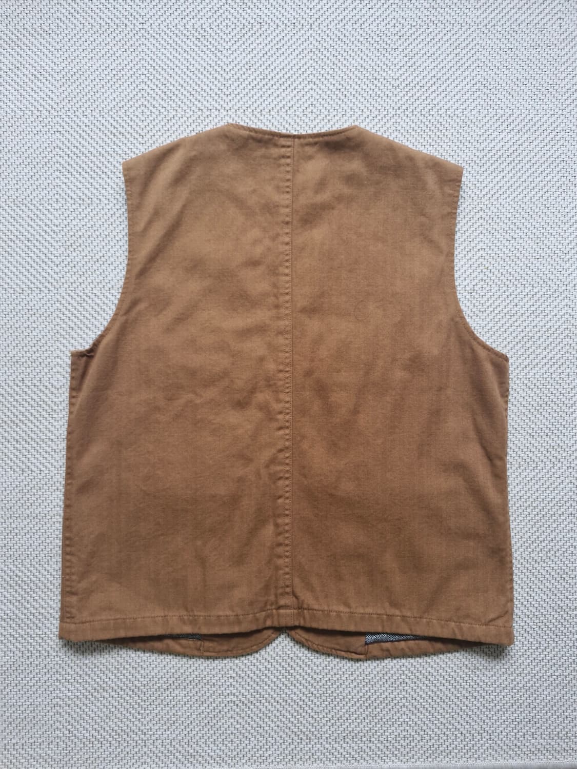 유니폼브릿지 헤링본 헌팅 베스트 L  상품이미지4