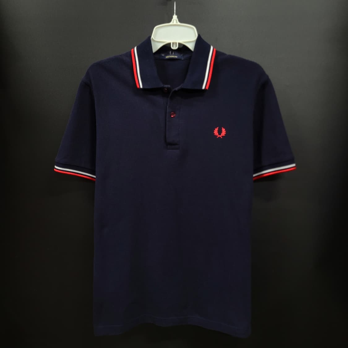 FRED PERRY 프레드페리 잉글랜드 자수로고 셔츠 상품이미지1