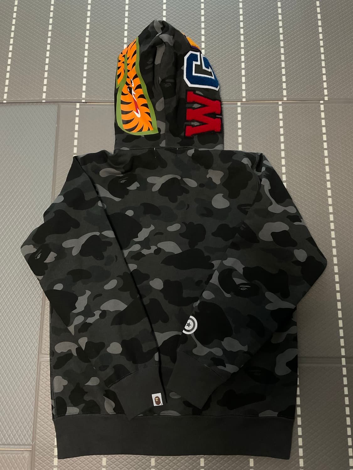 베이프 흑계 후드집업 / L 상품이미지4