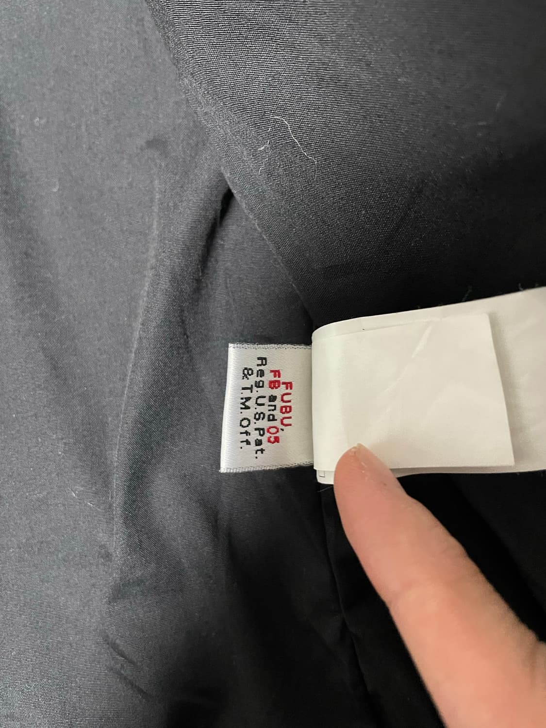 FUBU 데님 레이싱 바이커 자켓 M 상품이미지4