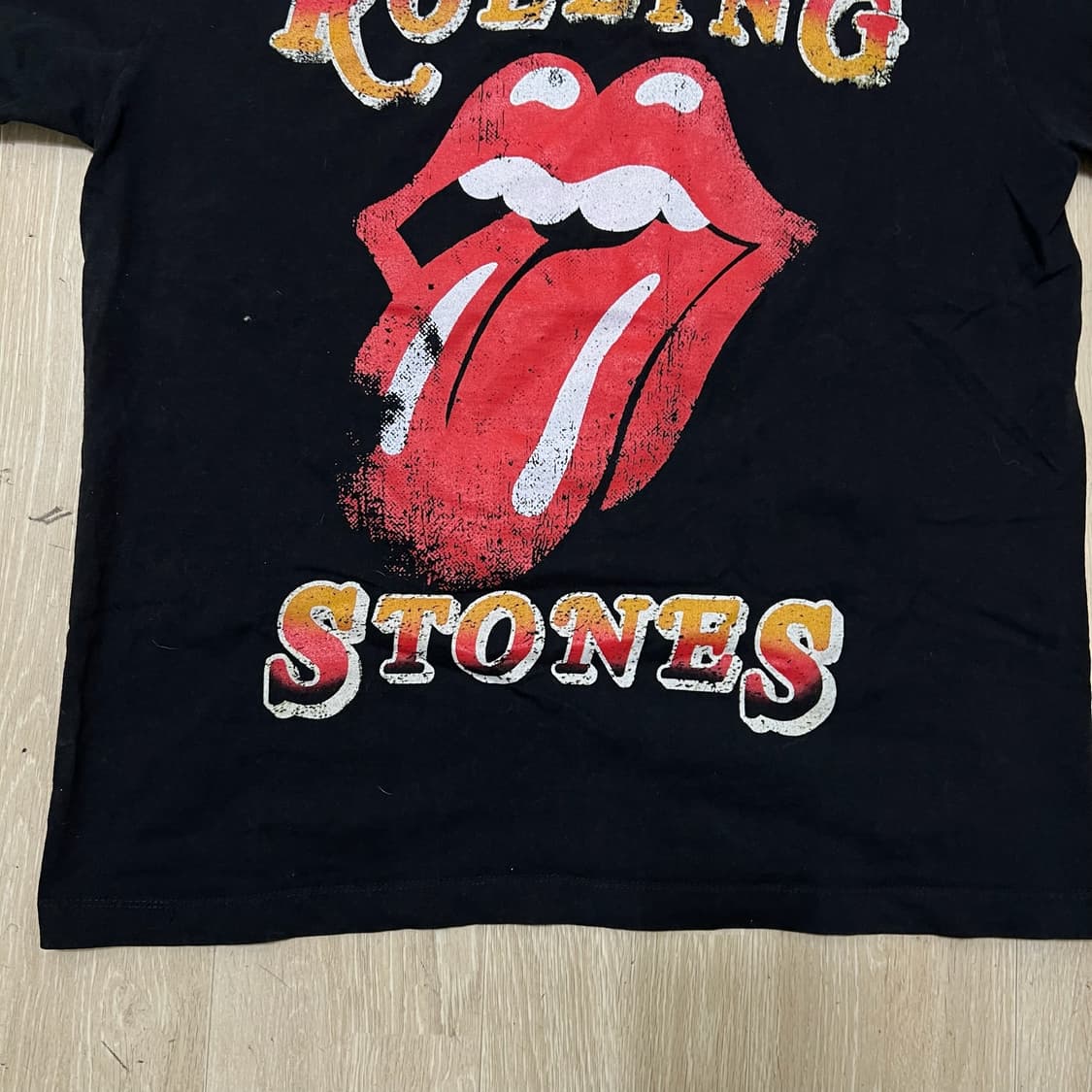 락볼루션 롤링스톤즈 프린팅 반팔티 XL/105  상품이미지3