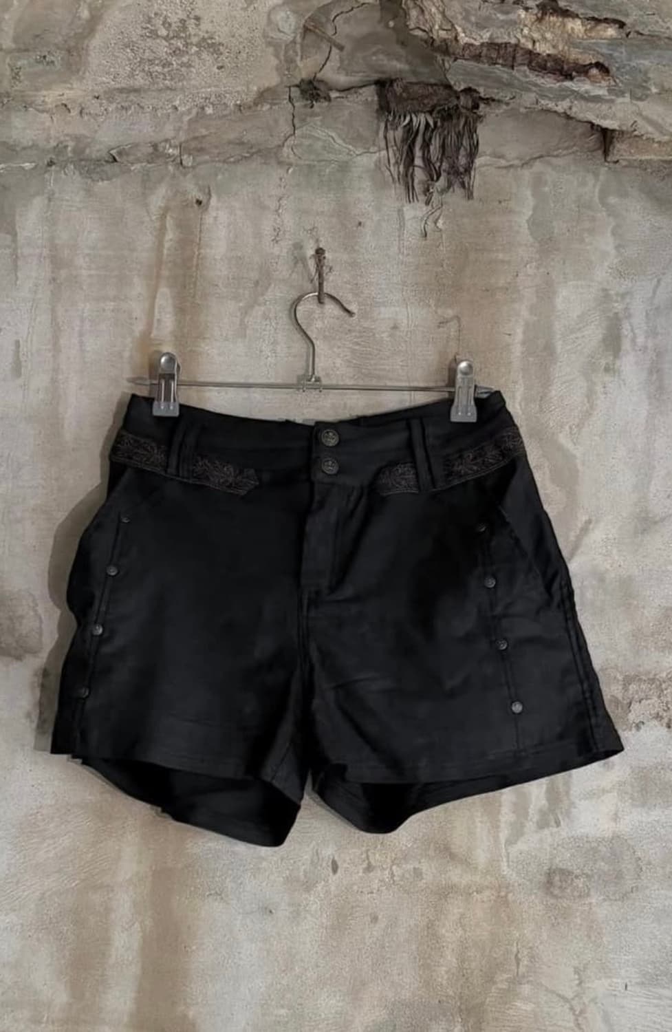 오즈온 팬츠 오즈온 버튼디테일 숏팬츠 상품이미지1