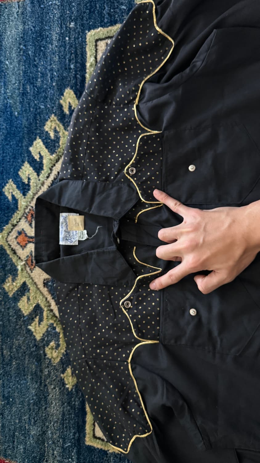 70s USA Rockmount Western shirt 상품이미지4