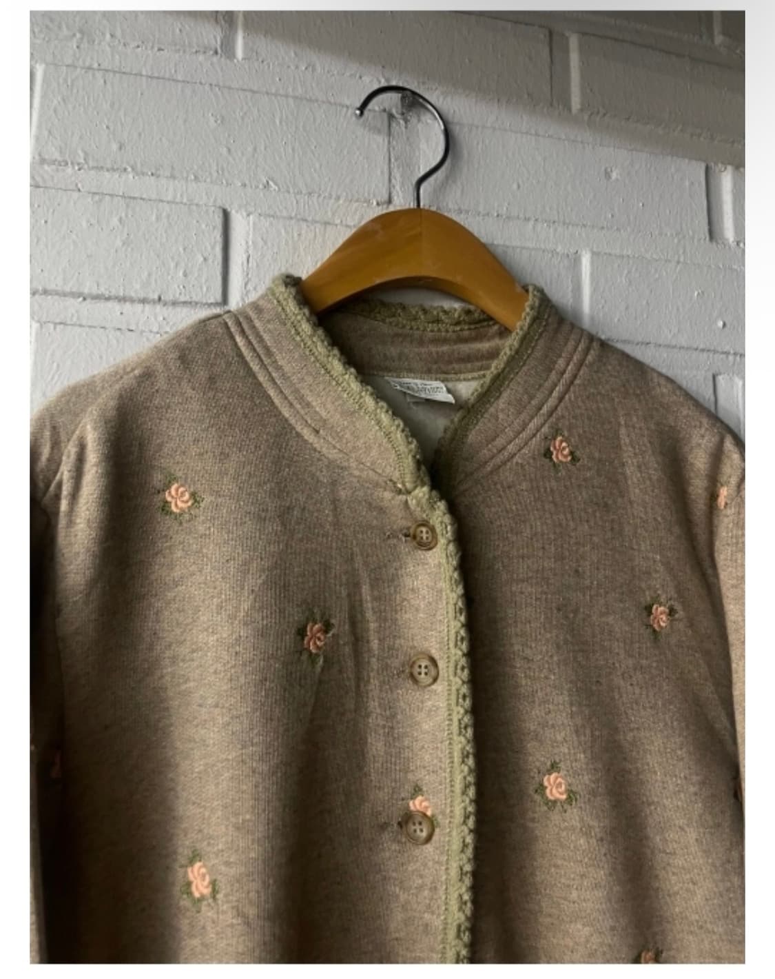 샵페어리 빈티지 베네통 기모 가디건 자켓 상품이미지2