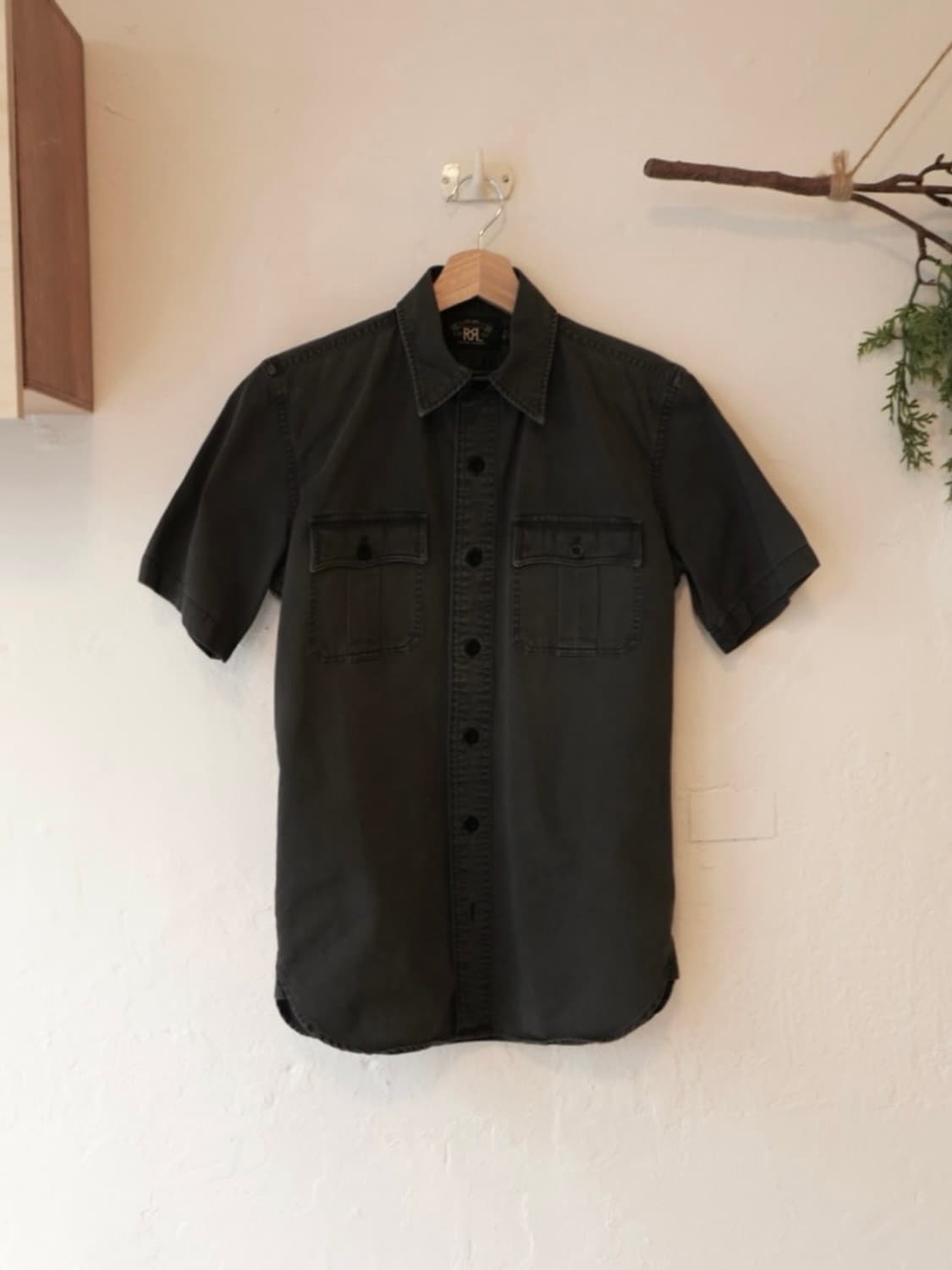 RRL 반팔 워크 셔츠 상품이미지1