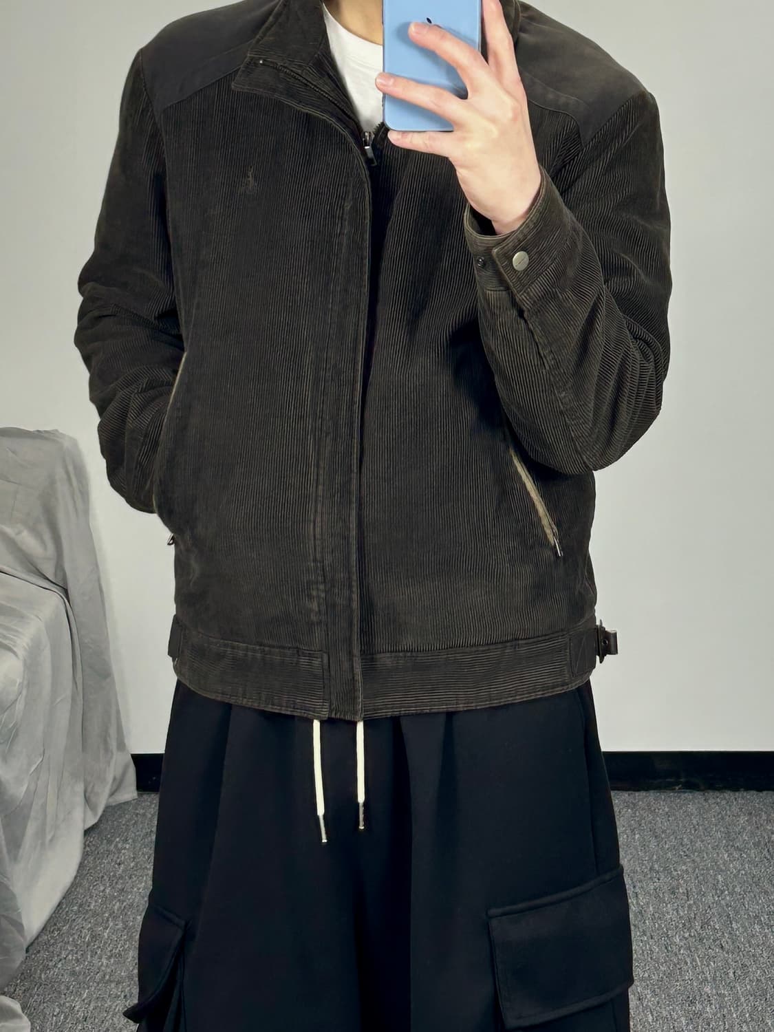 빈폴 00‘s 코듀로이 봄버 자켓 M  상품이미지2