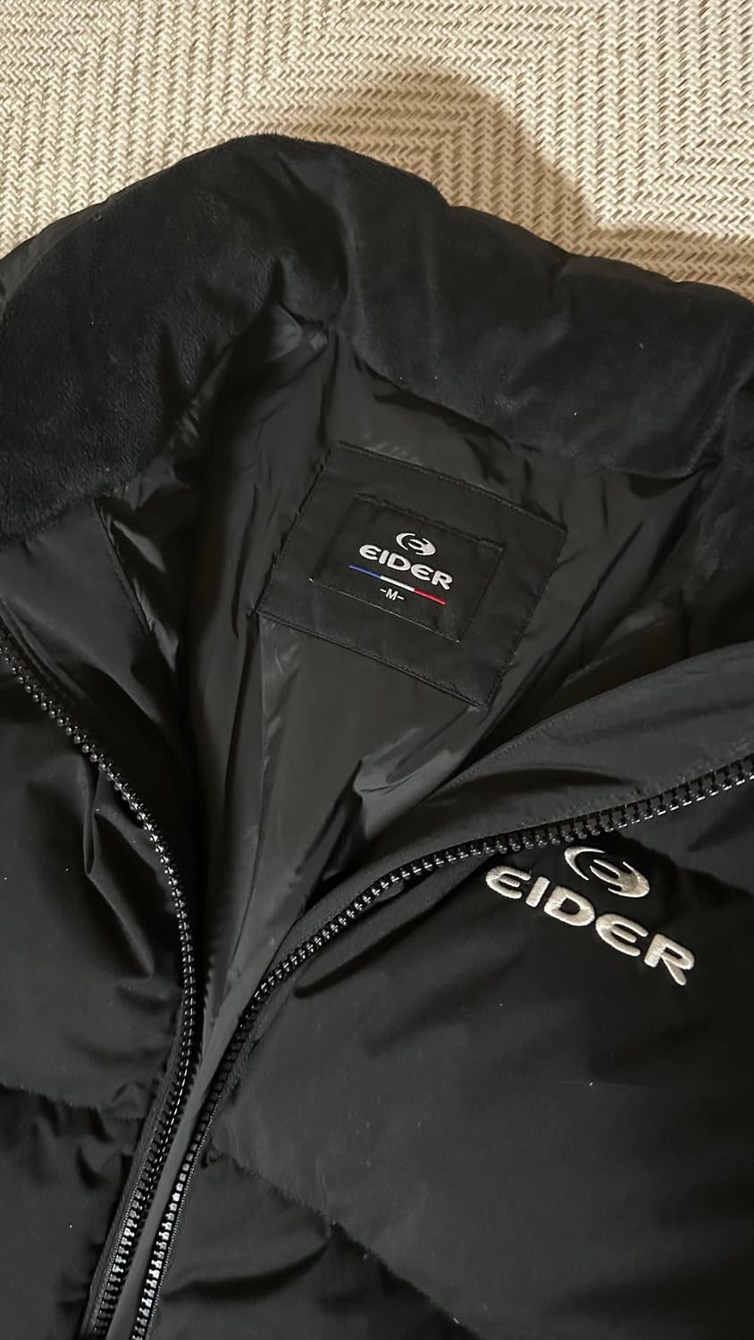 아이더 숏패딩 블랙 M 상품이미지3