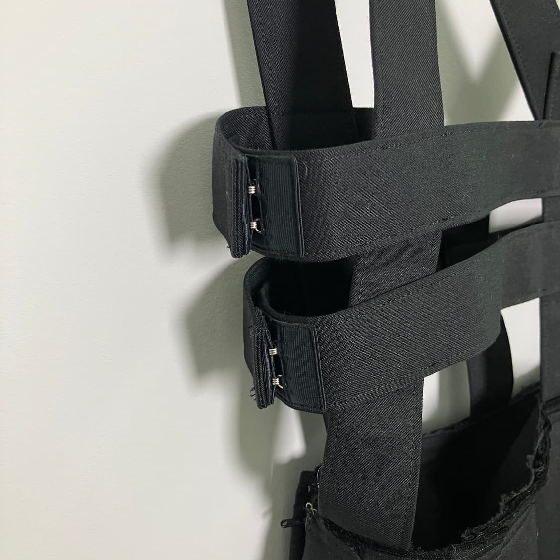 14SS CDG 꼼데가르송 하네스 서스펜더 스트랩 스커트 XS 상품이미지5