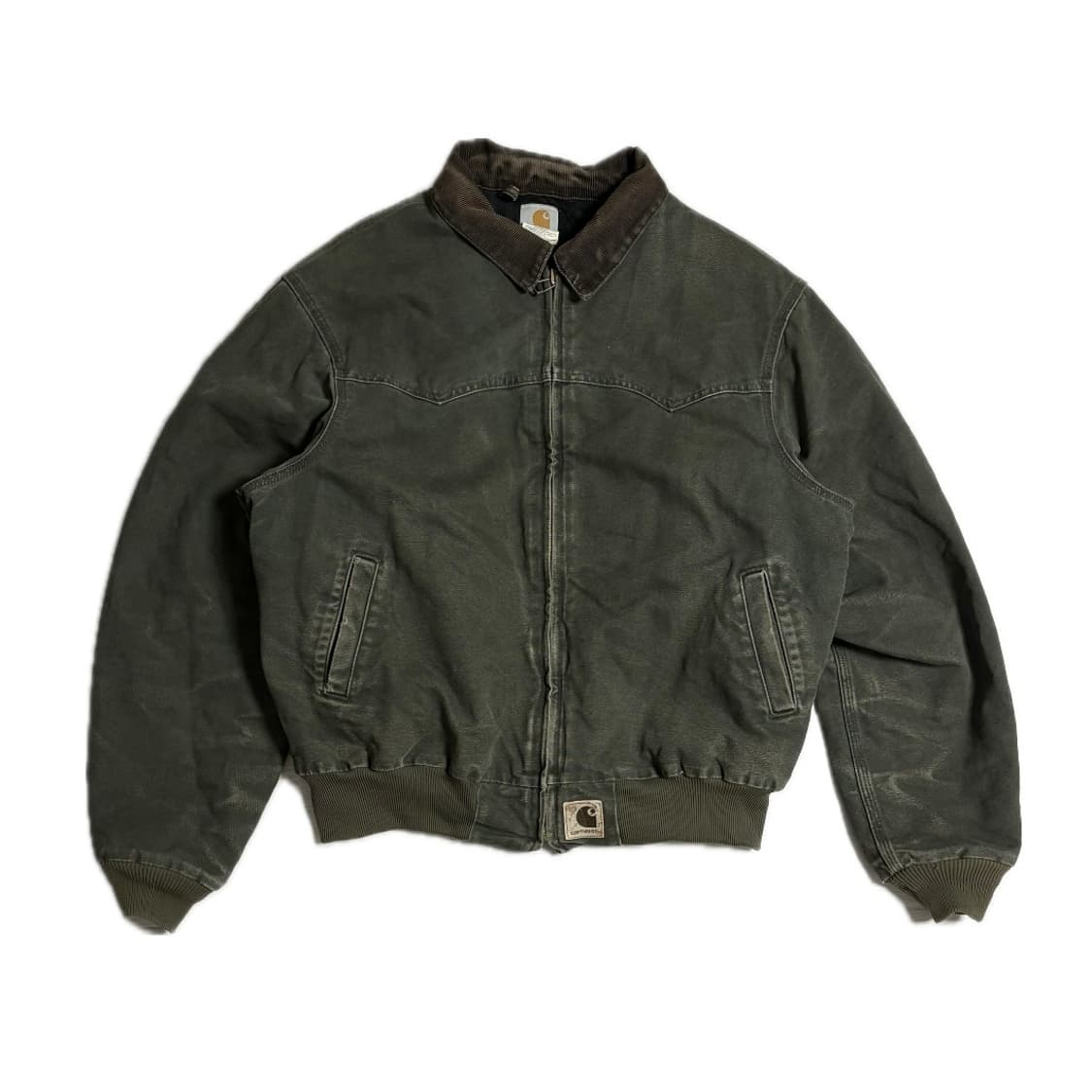 🇲🇽 00s 칼하트 J14 산타페 자켓 모스그린 상품이미지1