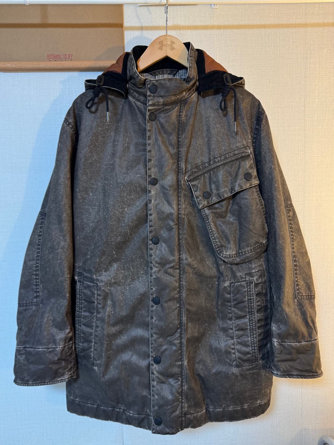 [L]Series 시리즈 옵스쿠라 카본코팅 야상 자켓 상품이미지2