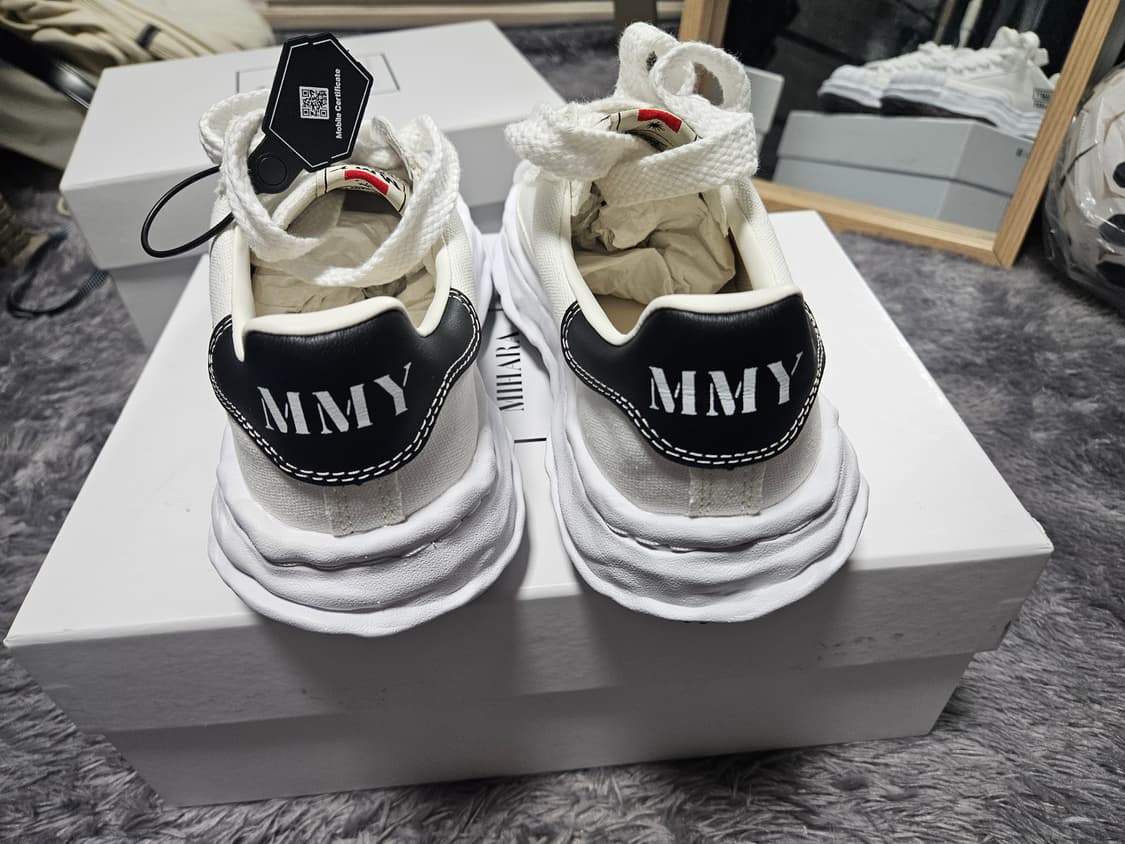 미하라 야스히로 블레이키 스니커즈 화이트 41 상품이미지2