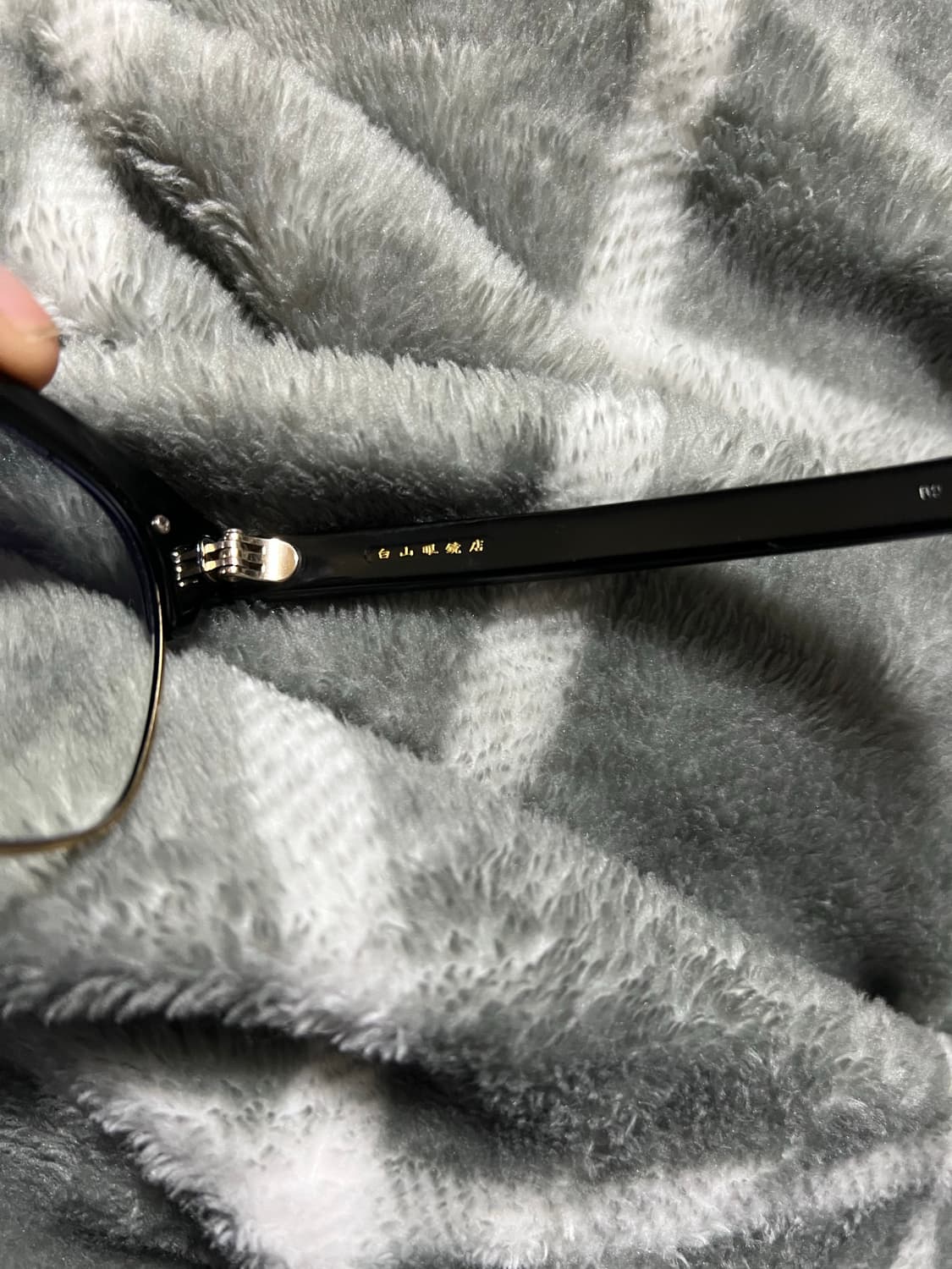 백산안경 린디브로우 블랙 골드 상품이미지2