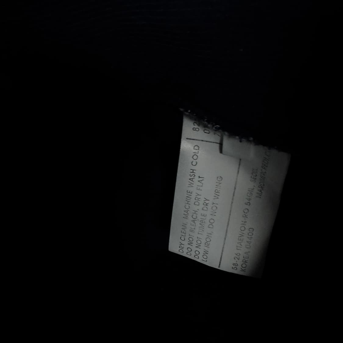 마르디메크리디 플라워 맨투맨 네이비 상품이미지4