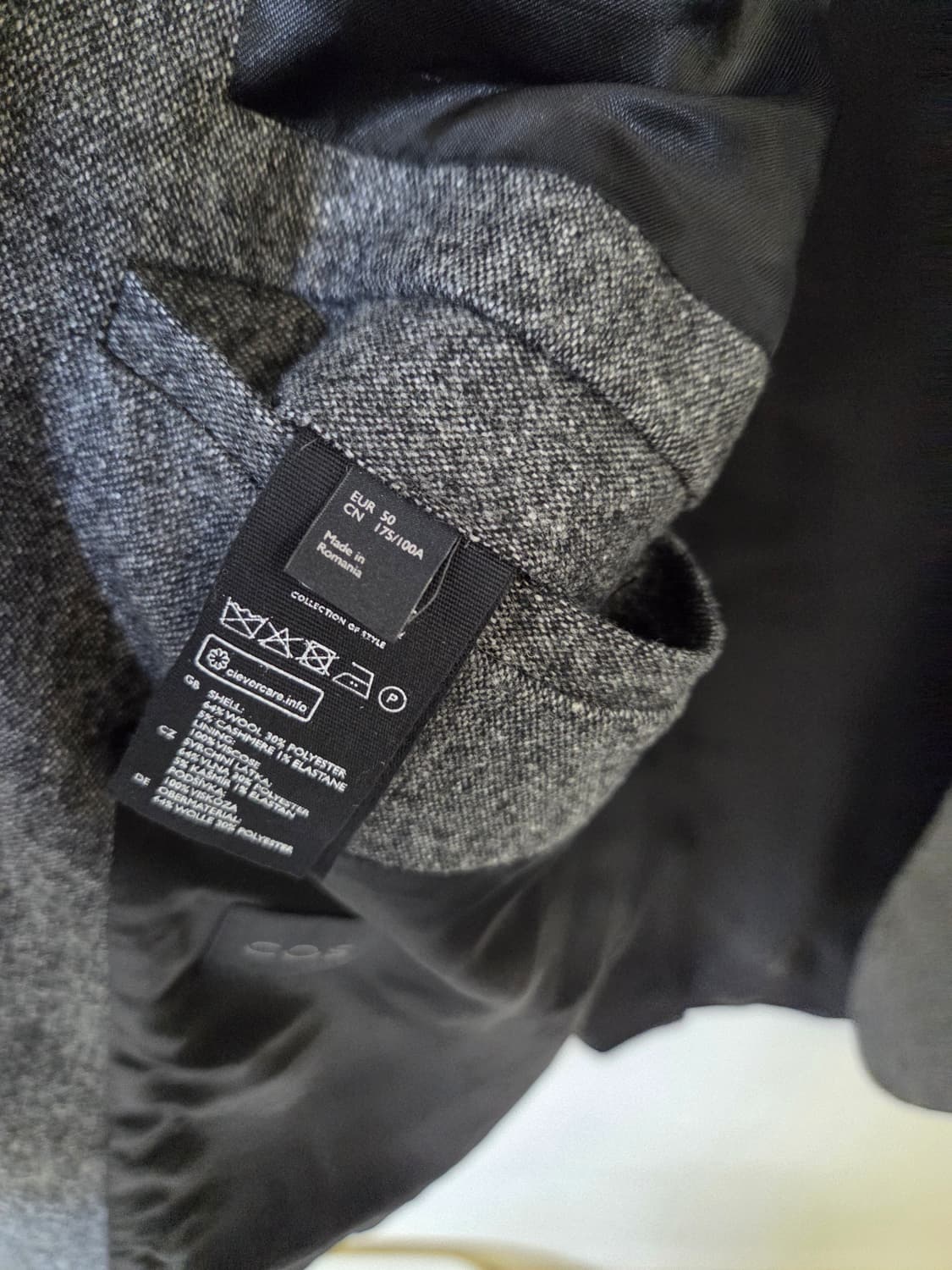 COS 남성 헤링본 수트  EUR 50 상품이미지4