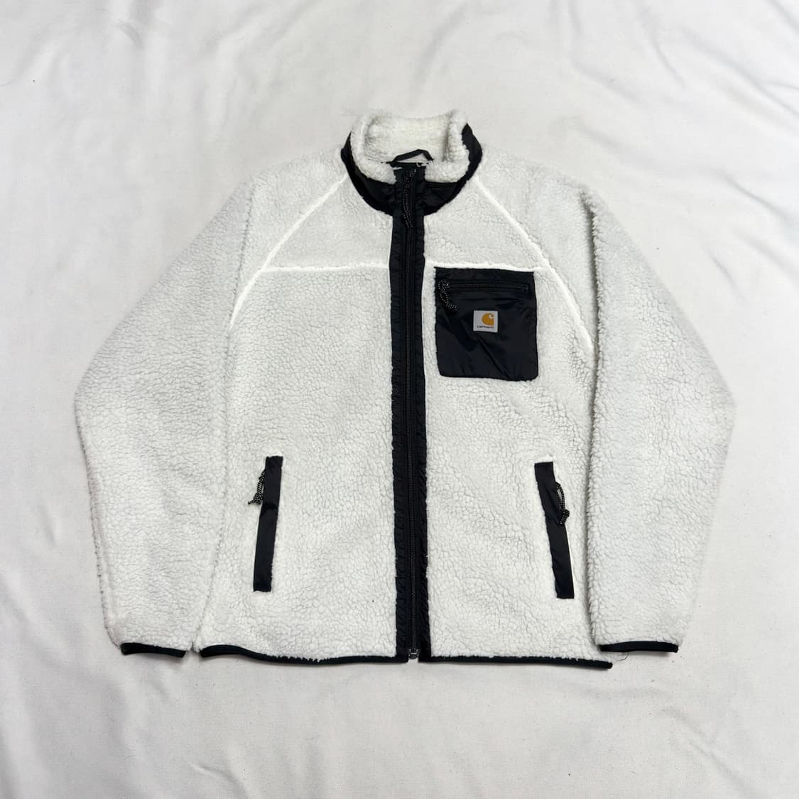 M 칼하트 WIP 화이트 플리스 상품이미지2