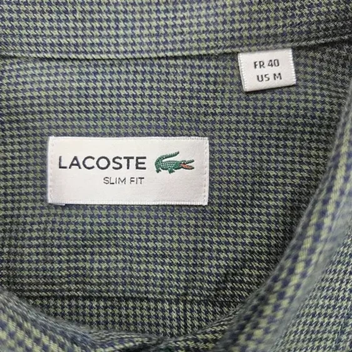 LACOSTE 라코스테 베이직 긴팔 셔츠 남성 M 상품이미지3