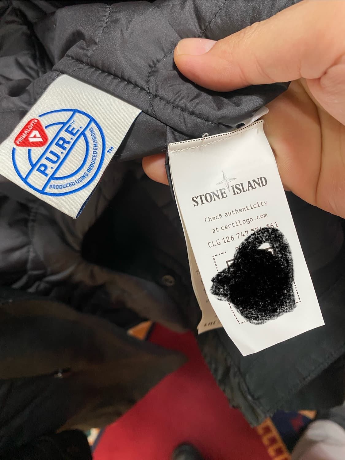 스톤아일랜드 다비드TC 프리마로프트 패딩코트 M 상품이미지4