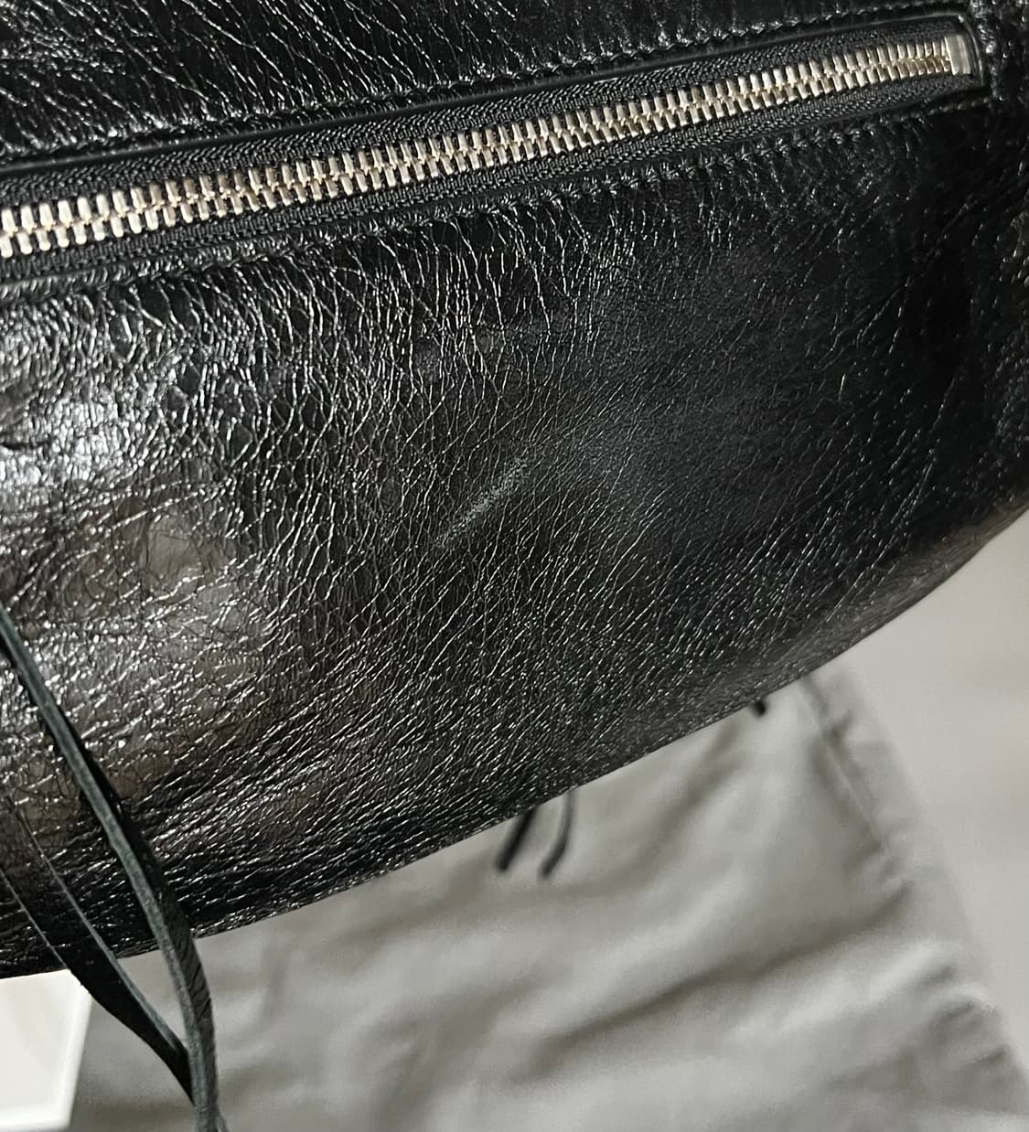 발렌시아가 르카골 S 블랙 숄더백 상품이미지8