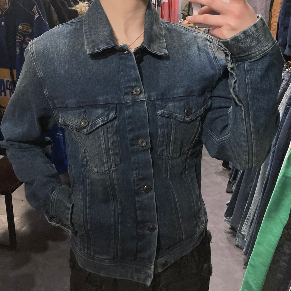 [IM] 캘빈클라인 Calvin Klein 청자켓 진청 상품이미지3