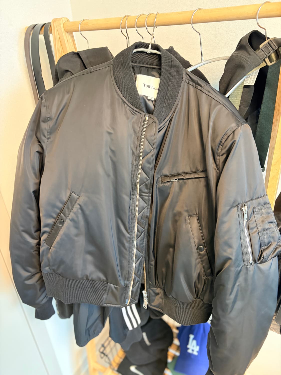 [XL]토니웩 24FW크롭 봄버자켓 상품이미지2