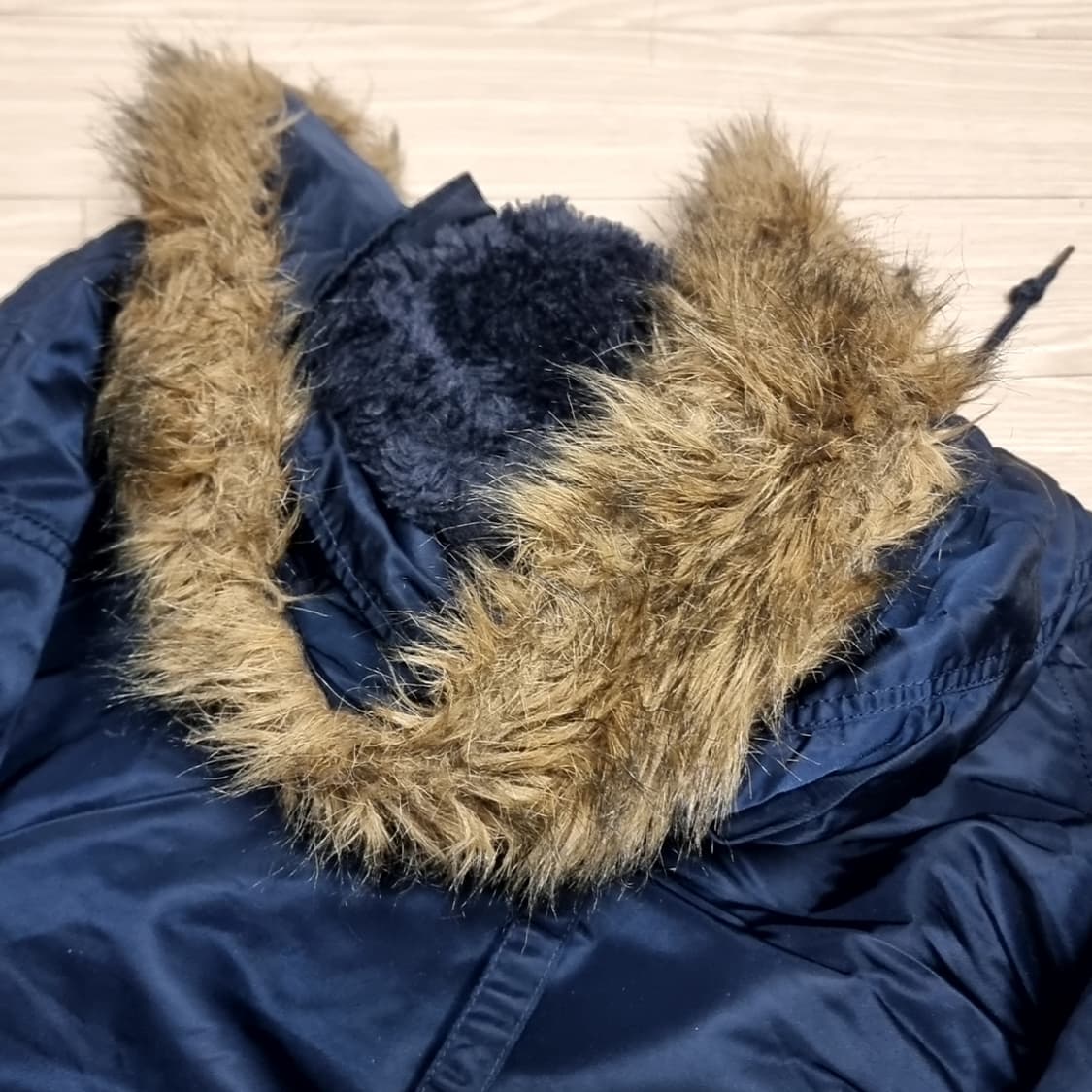 알파인더스트리 N3B 네이비 패딩 점퍼(S) 상품이미지9