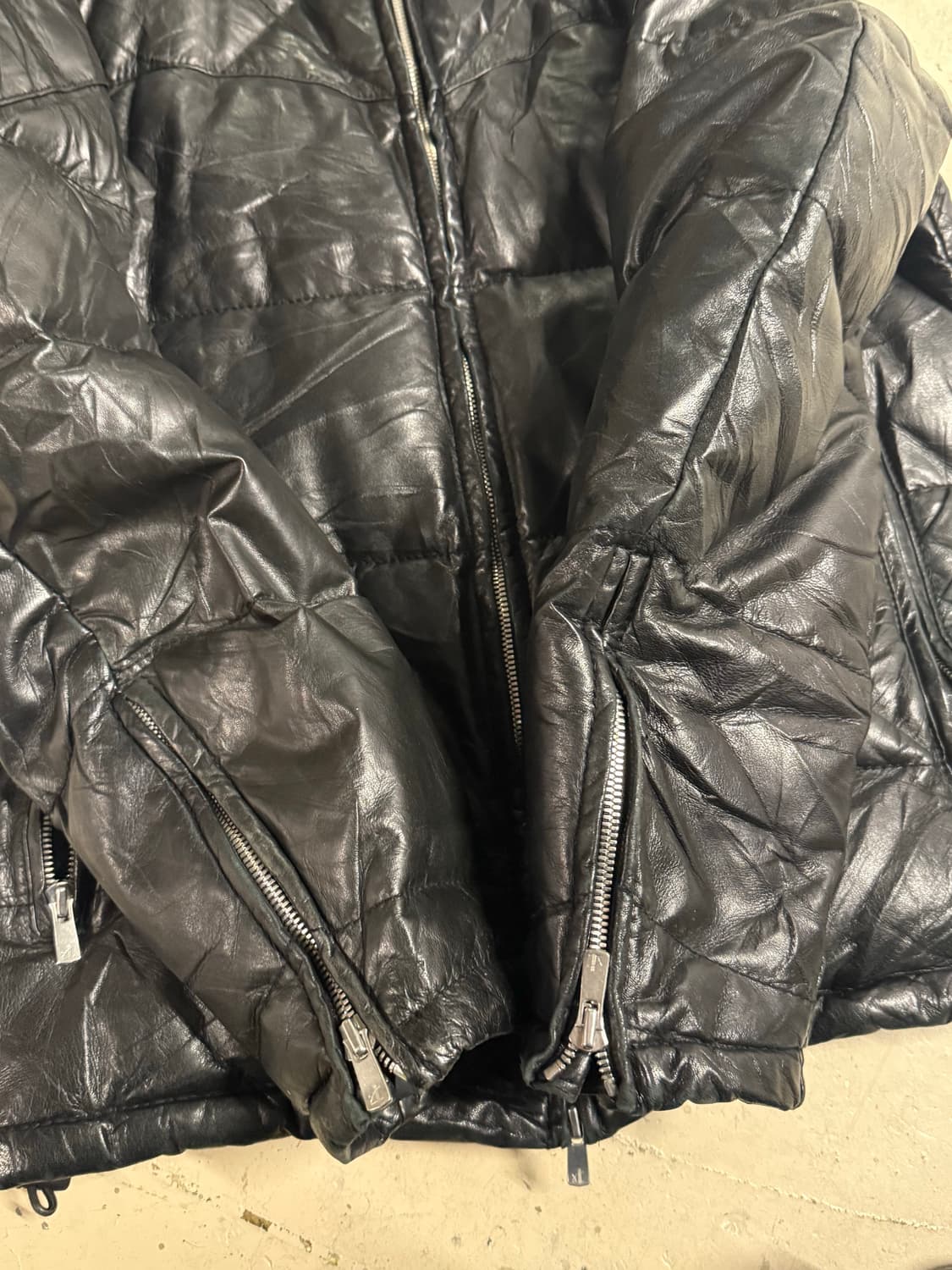 quilting detail real leather padding 상품이미지8