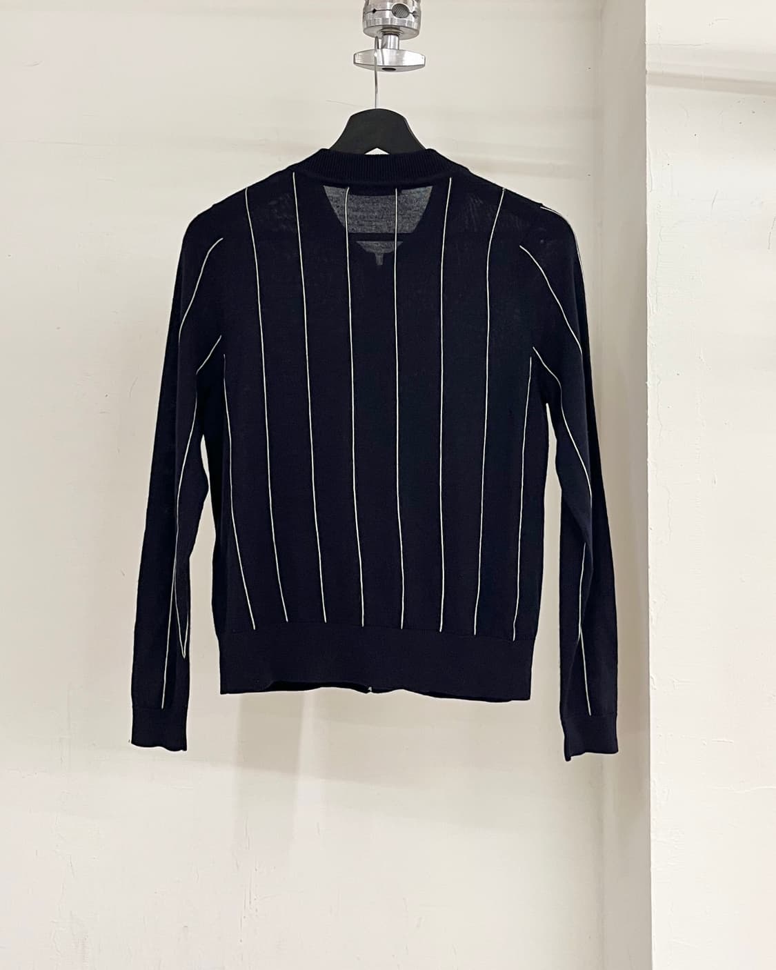 산드로 네이비 스트라이프 집업 상품이미지6