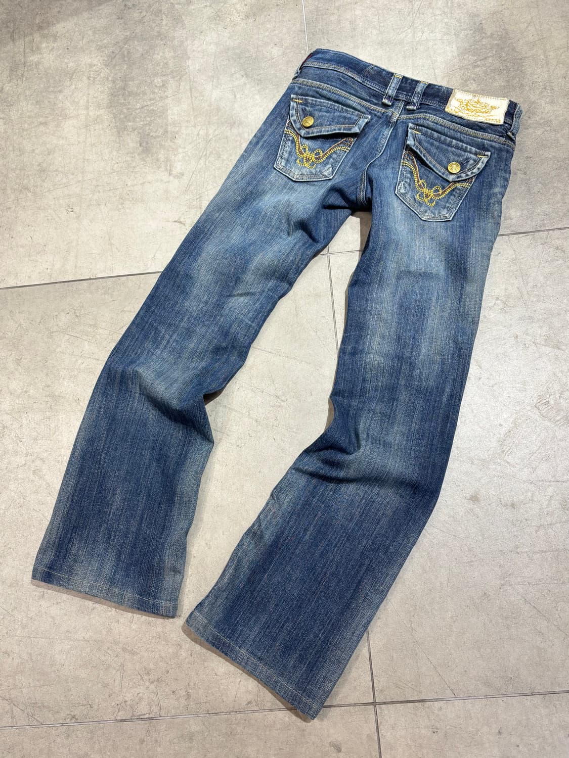 Brappers 빈티지 워싱 데님팬츠 상품이미지1