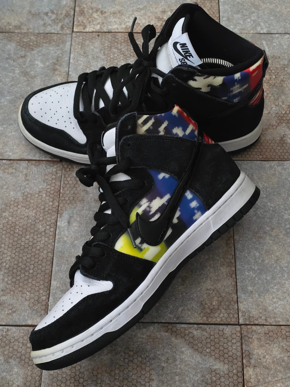 (270)나이키 sb 덩크 하이 프로 테스트 패턴 상품이미지6