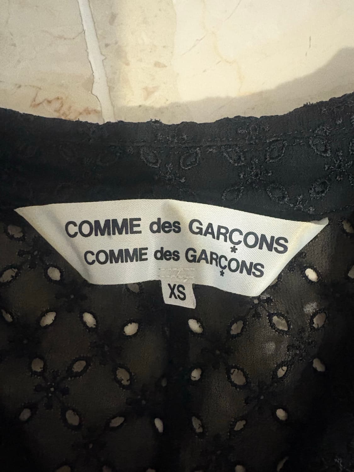 꼼데가르송 레이스자켓 상품이미지4