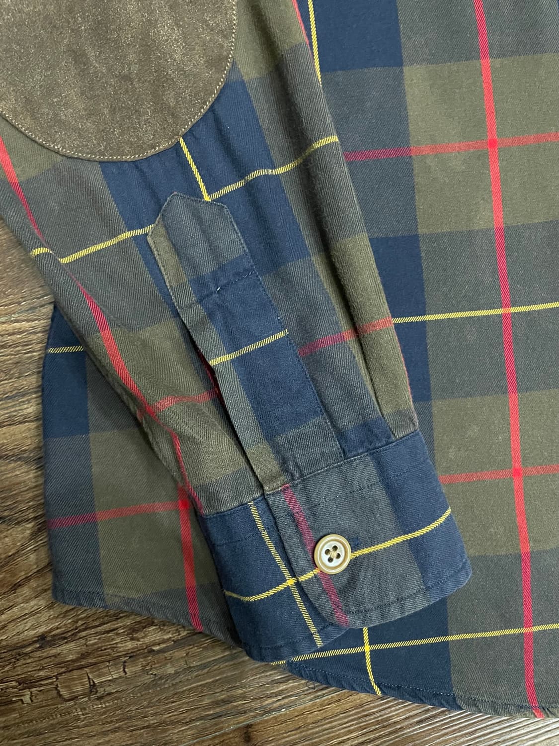 폴로 엘보 패치 웨스턴 체크 워크 셔츠 상품이미지4