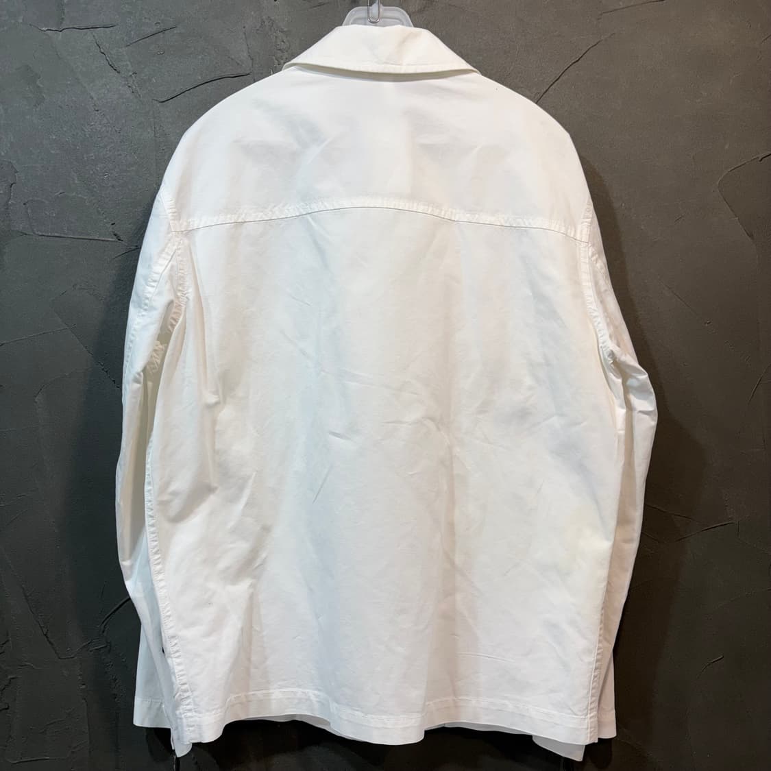 [48] HERMES 에르메스 화이트 면 자켓 상품이미지5
