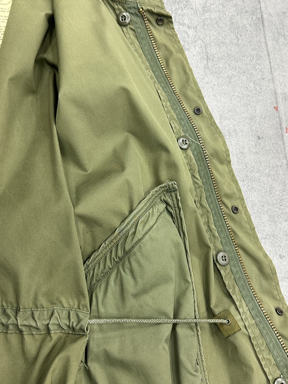 미군 피쉬테일 밀리터리 야상 상품이미지4