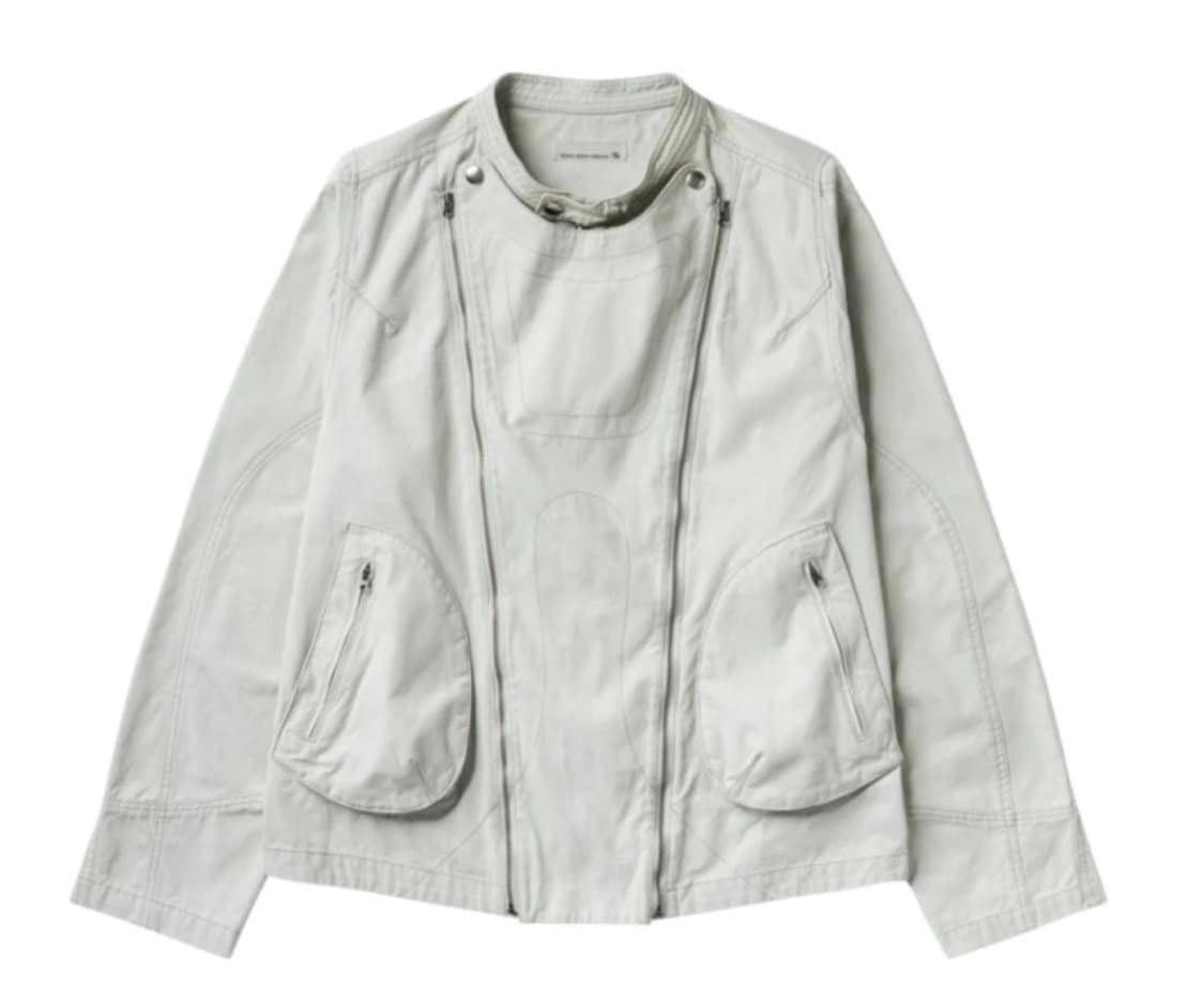 삽니다 산산기어 모터자켓 화이트 2사이즈 상품이미지1