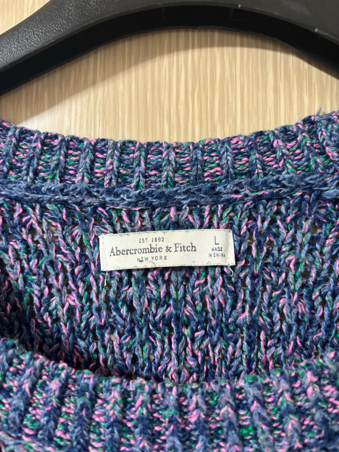 90s 아베크롬비 니트 스웨터 멀티컬러 상품이미지3