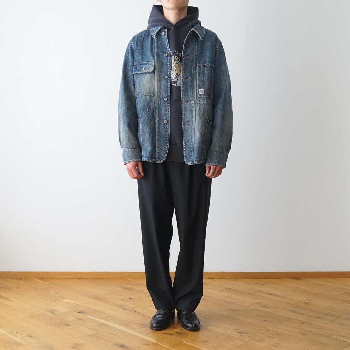 [L]The DUFFER N NEPHEWS WYCHWOOD 레일로드 자켓 상품이미지3