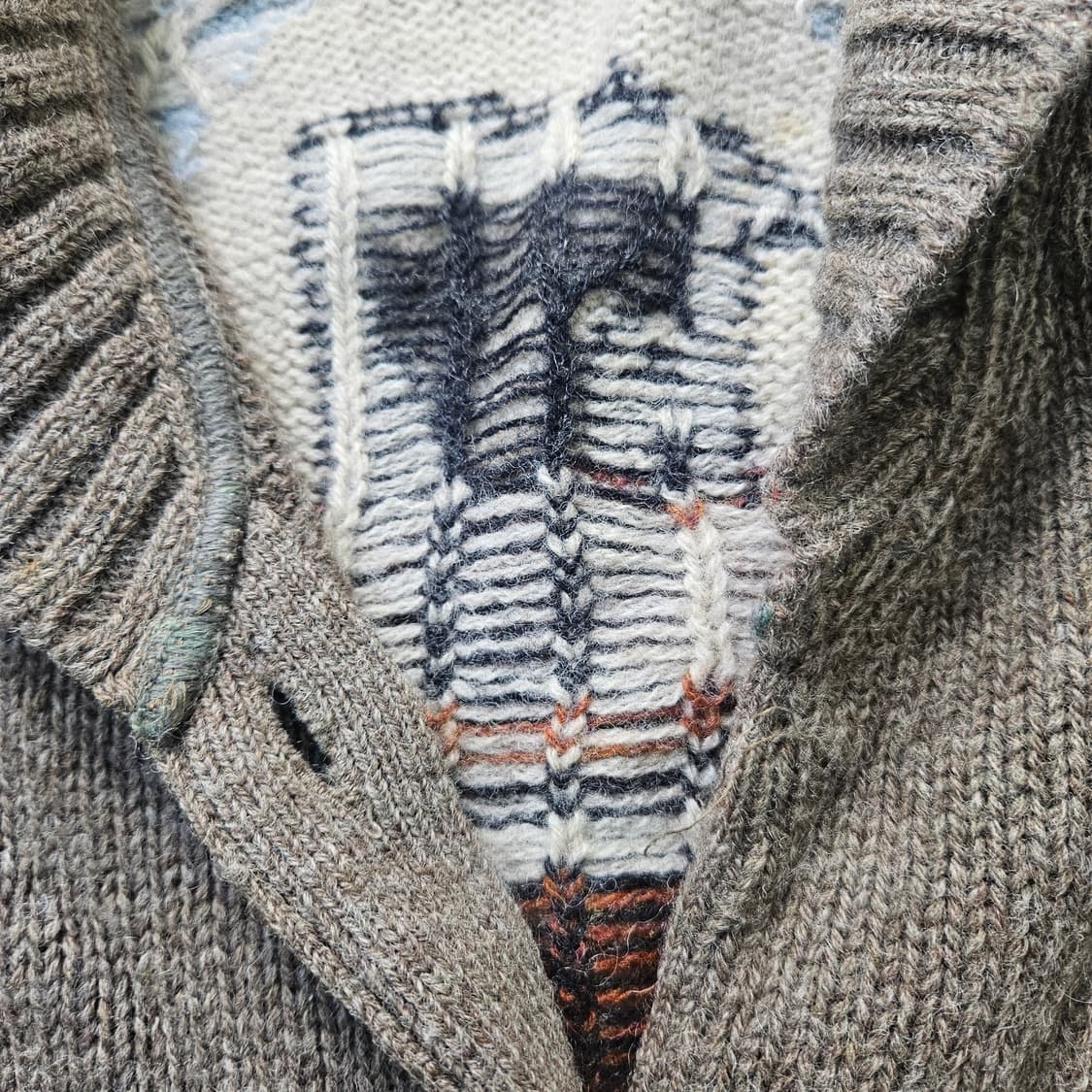 s 베네통 여성 숄 카라 가디건 0316Y 상품이미지6