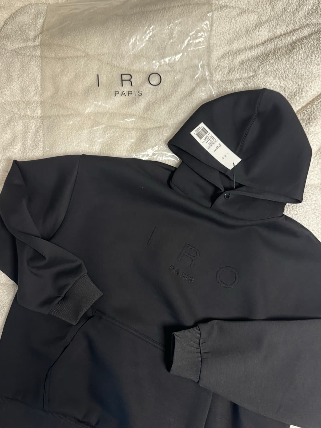 (정가 40만원) Iro paris 이로 후드티 M 상품이미지5